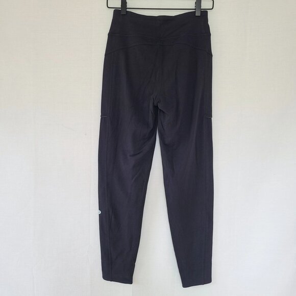 Lululemon Run On Jogger (28") Black Rulu Sweatpants W5ASJS - Size 4 - Picture 6 of 11